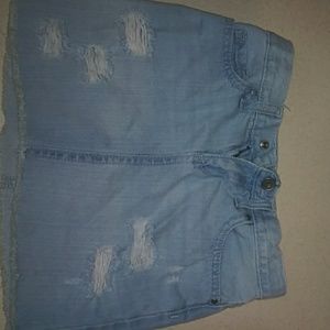 Jean skirt